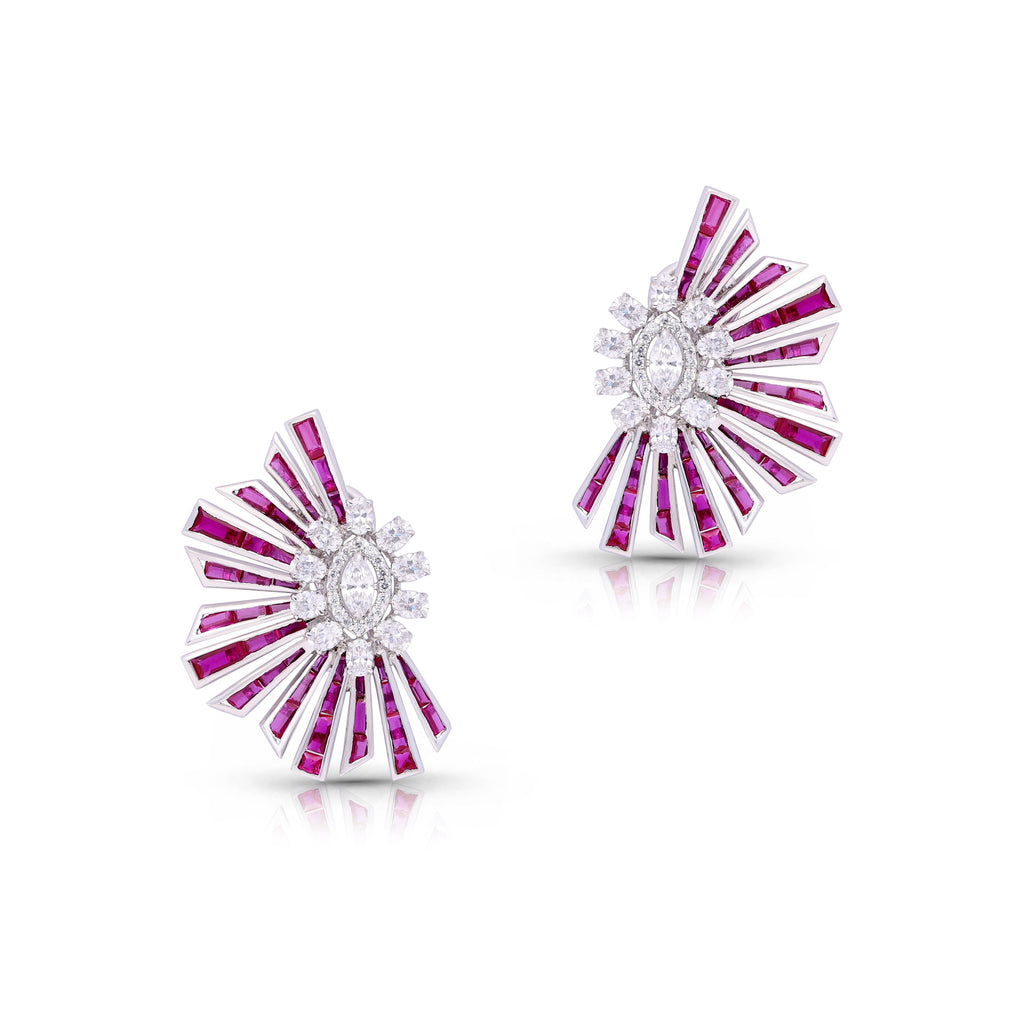 Bloodgem Studs Earrings