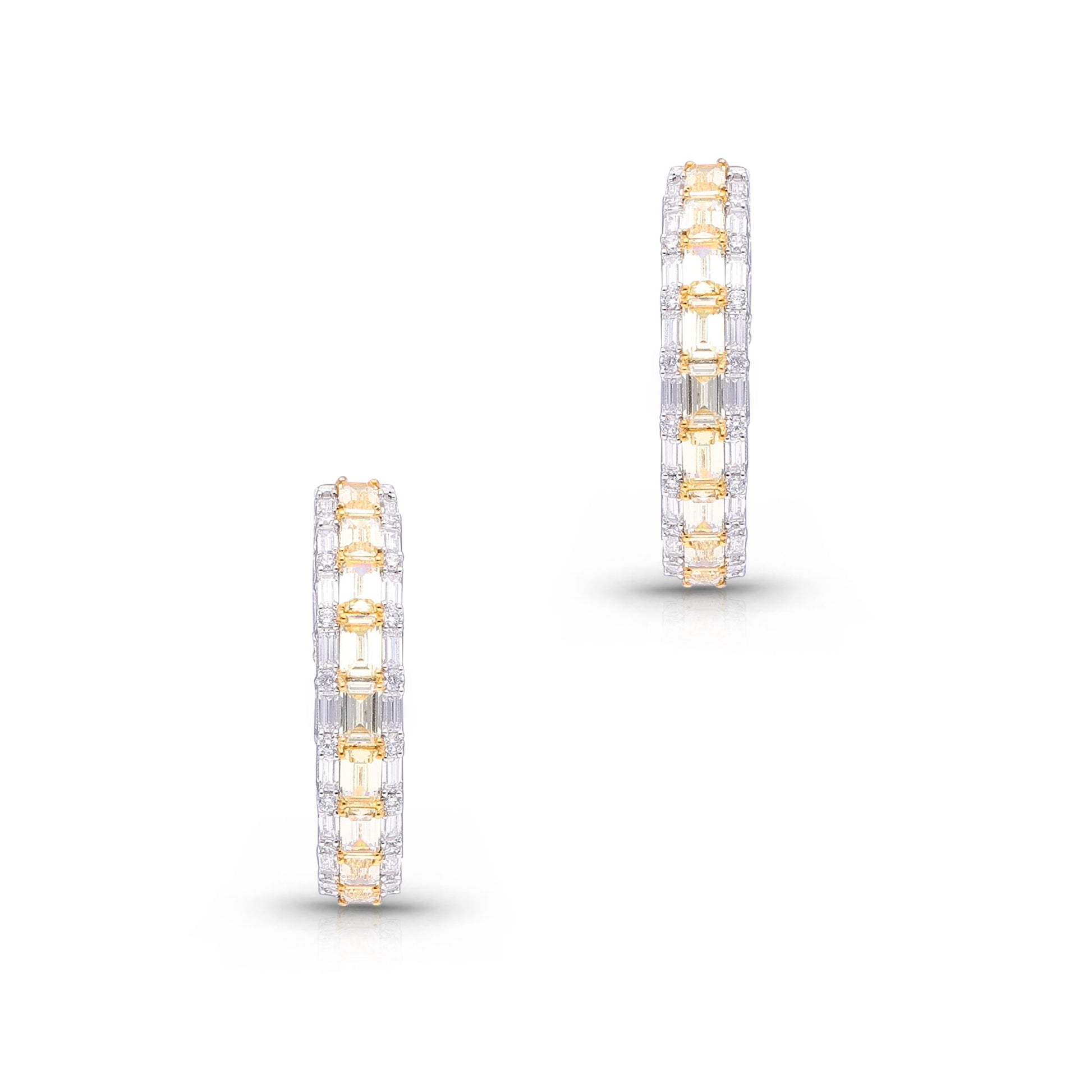 Canary Yellow Tint Earrings