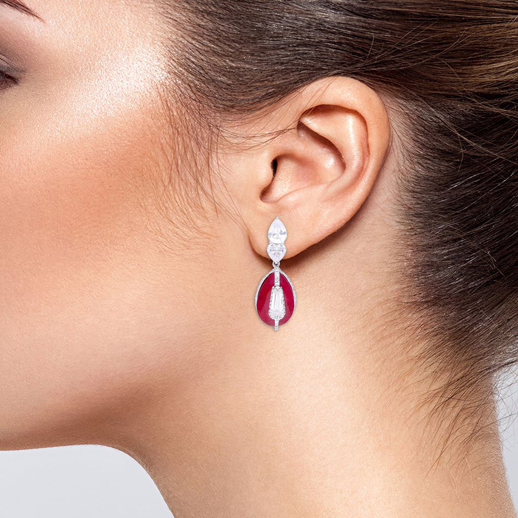 Ruby Serenique Earrings