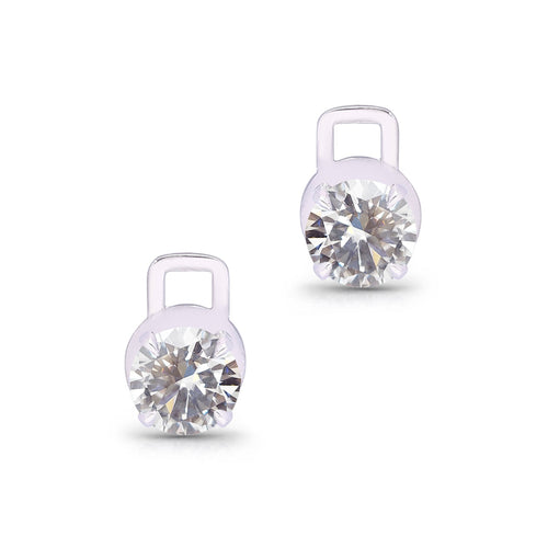 8 mm Diamond Lustre Studds