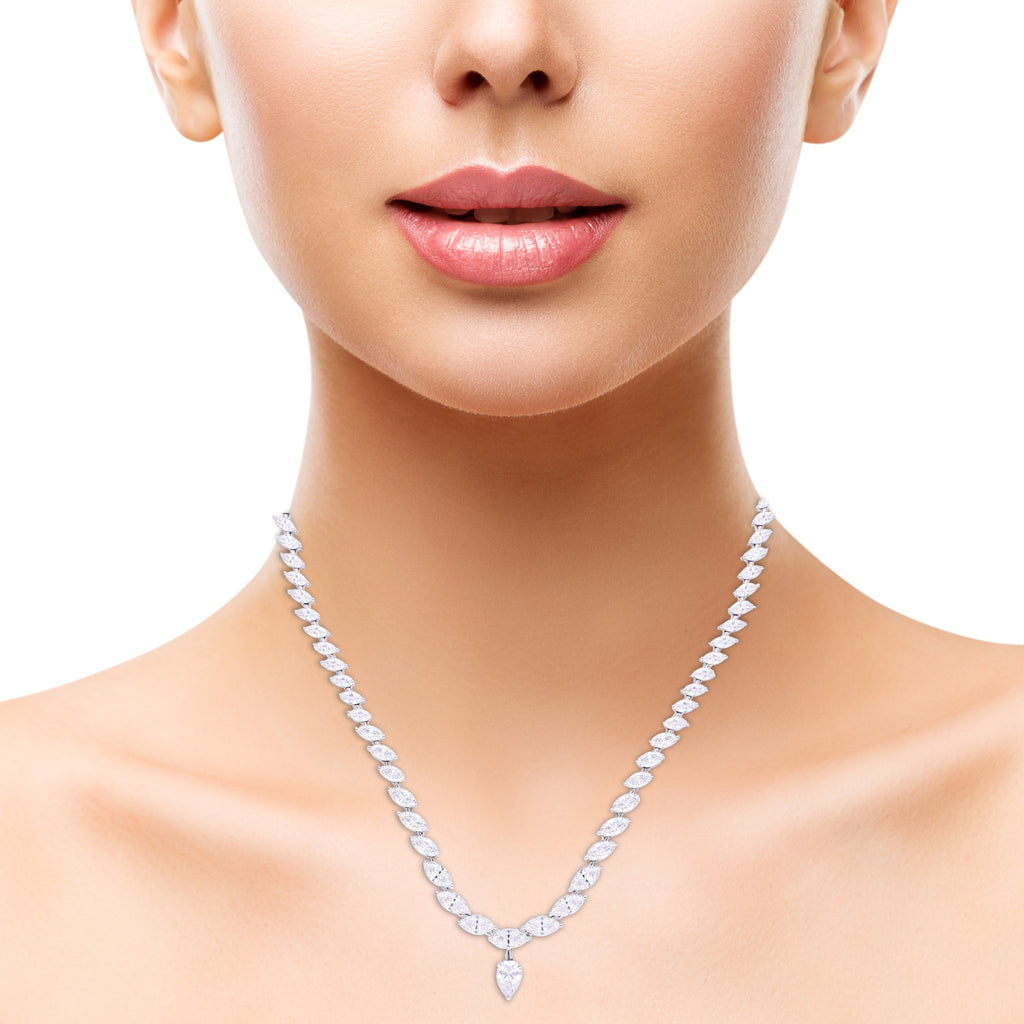 Silvara Marquise Necklace