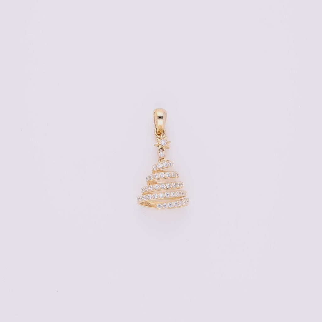 Sunbeam Spiral Pendant