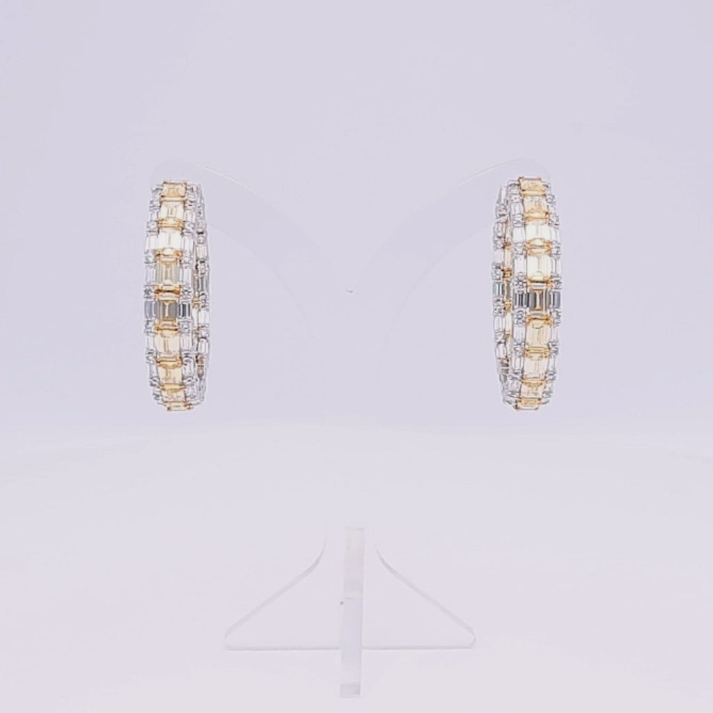 Canary Yellow Tint Earrings