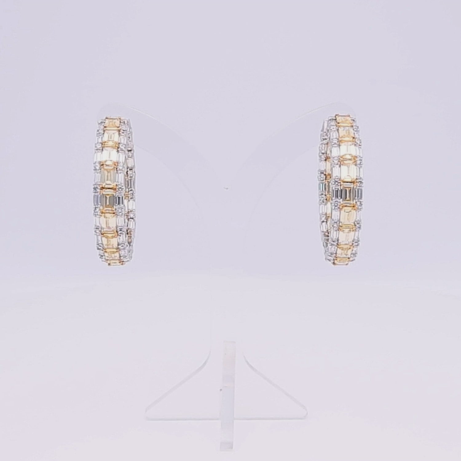 Canary Yellow Tint Earrings