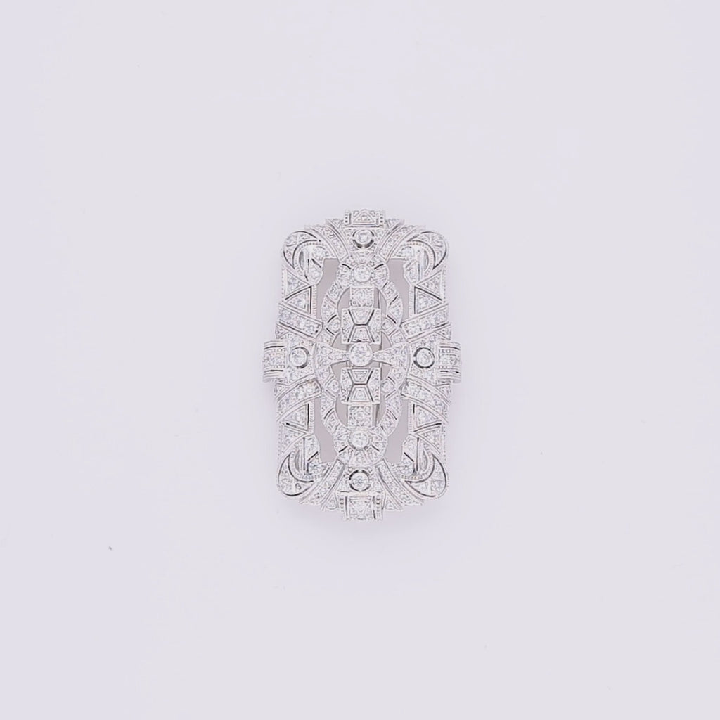 Artdeco Ornara Diamond Brooch