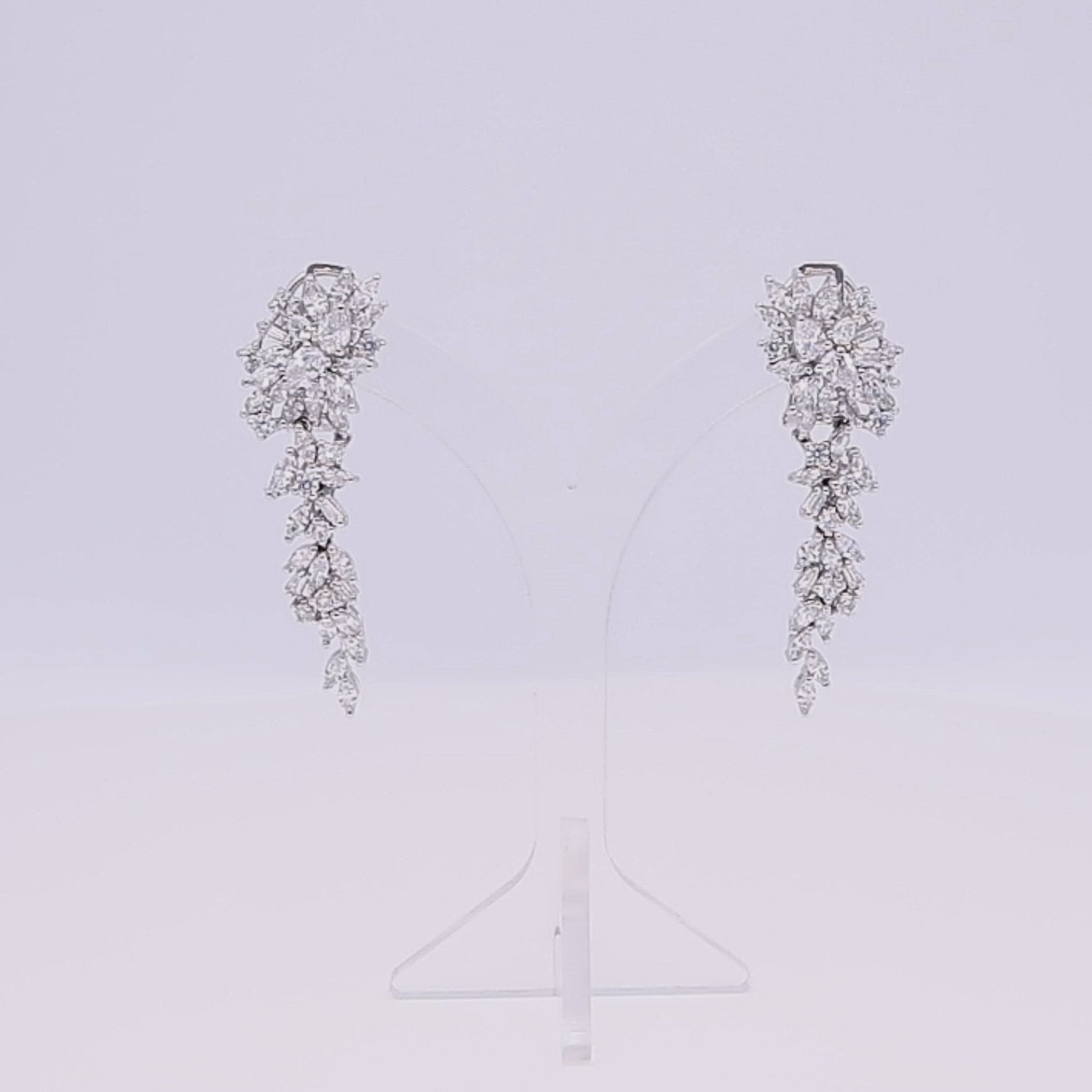 Cascading Fancycut Earrings