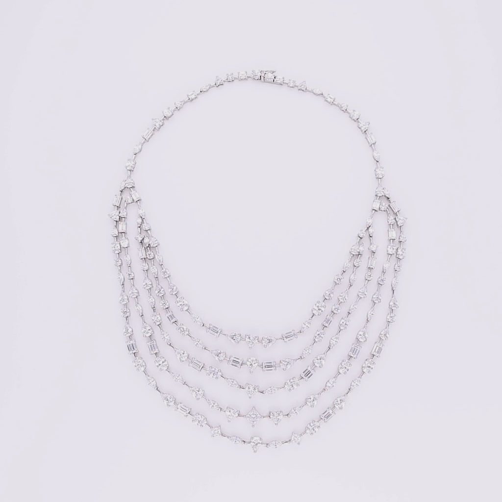 Auric Cascade Necklace