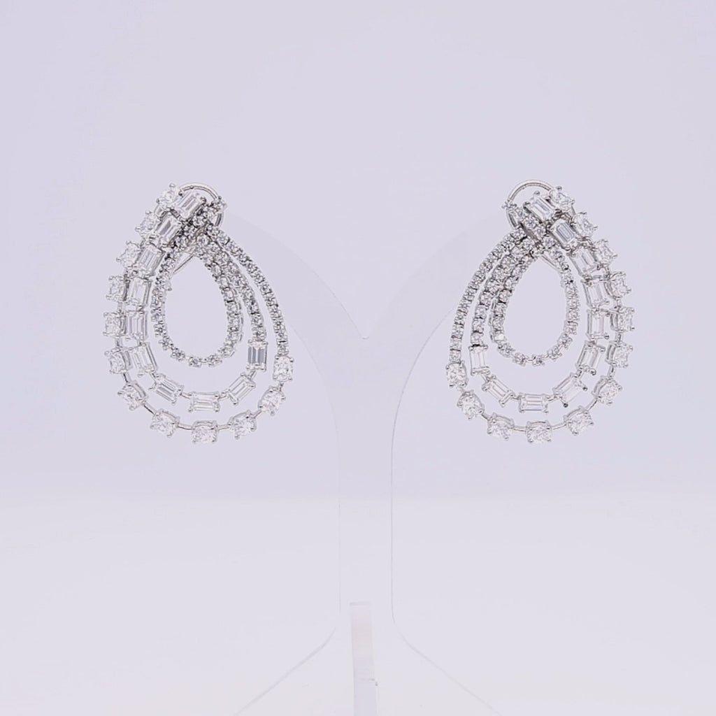 Arctic Fancycut Earrings