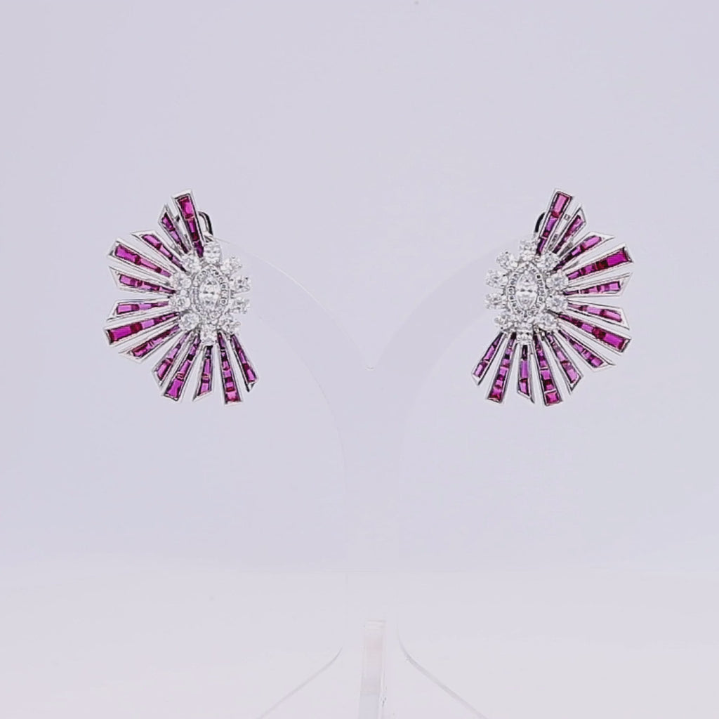 Bloodgem Studs Earrings